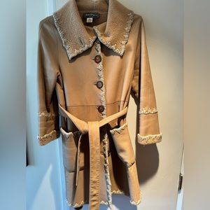 Ferragamo Leather Coat